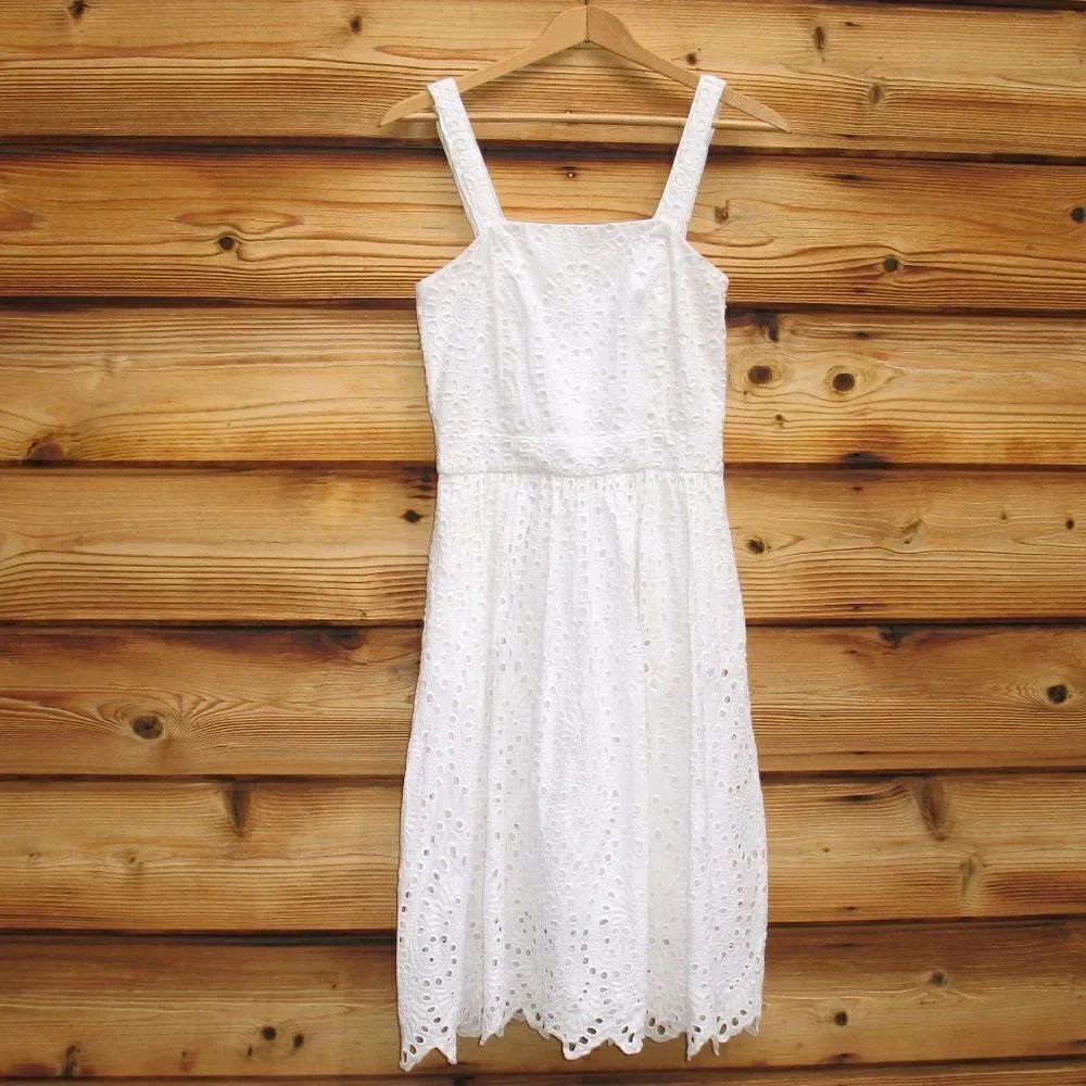 Vineyard Vines White Dress 0
